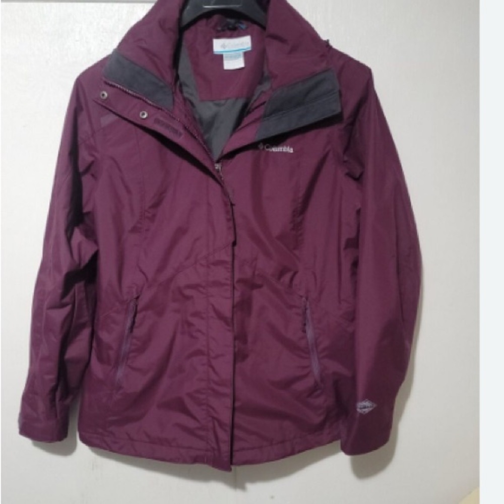 Women's Columbia Sportswear Burgundy Jacket Coat S